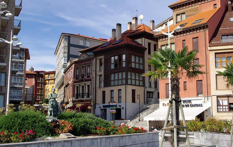 La Casa De Blanca Villa Candás Exterior foto